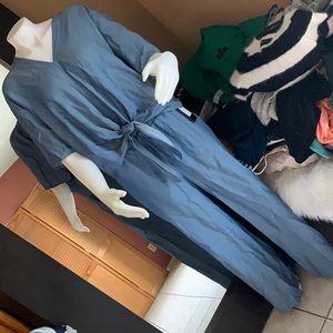 Nina Leonard soft denim set sz medium NWT